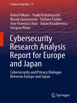 cover image of Cybersecurity Research Analysis Report for Europe and Japan